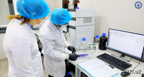 Farmatsevtika ta'lim va tadqiqot instituti "Analitik va farmatsevtik kimyo" kafedrasida Ostona tibbiyot Universiteti doktoranti Farhod qizi Nargiz doktorantura amaliyotini o‘tadi. class=